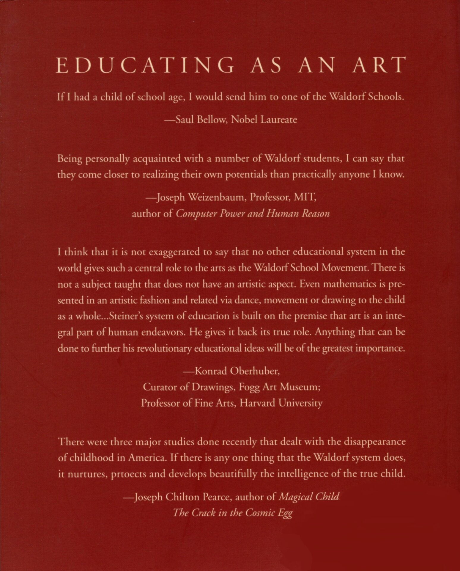 Educating as an Art - Image 2