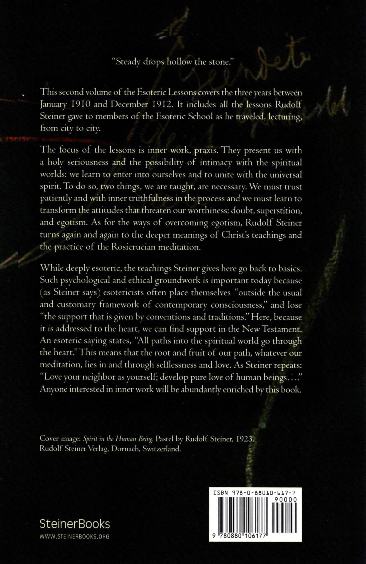 Esoteric Lessons 1910-1912 (CW 266/2) (eBook) - Image 2