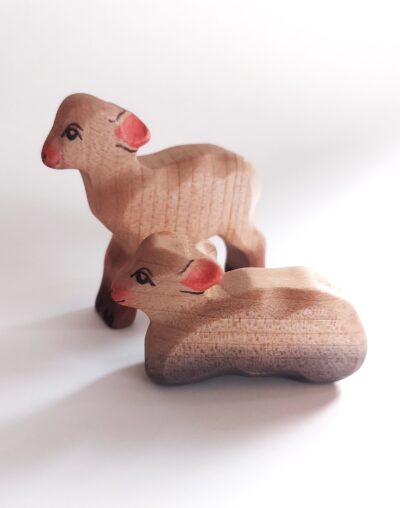 Lamb Lying Down (Gray Hue)