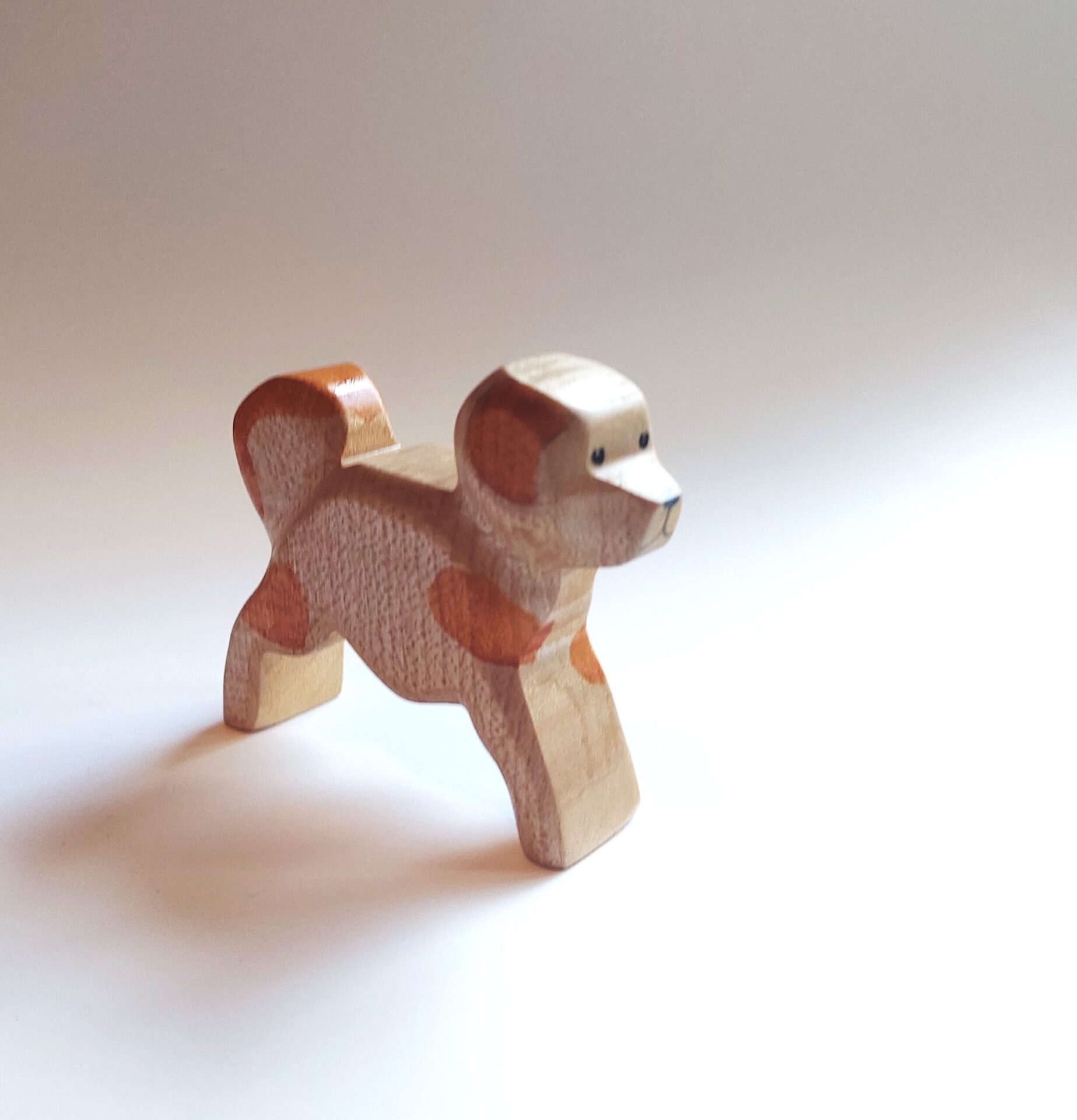 Dog Running (Tan Spots) Georgian Wood Toy