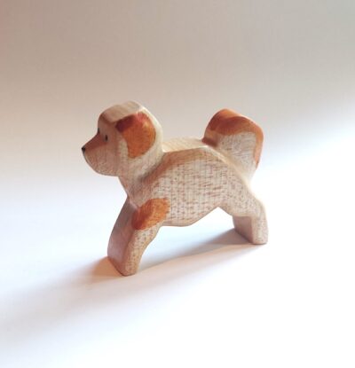 Dog Running - Georgian Wood Toy