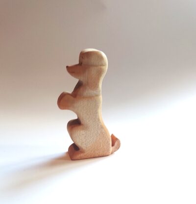 Poodle - Georgian Wood Toy