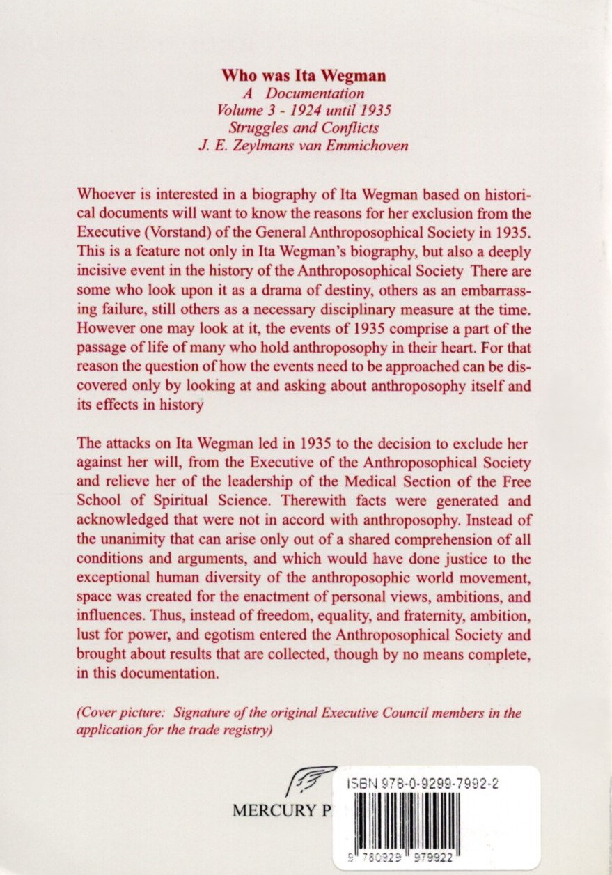 Who Was Ita Wegman? (Vol.3) - Image 2