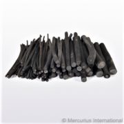 Charcoal - approx. diam. 11mm - 15 pcs.