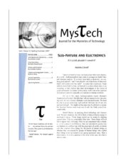 Mystech Journal 1.1