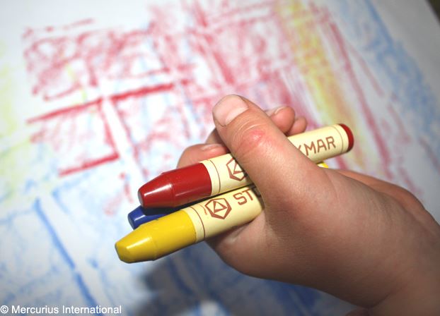 Stockmar Wax Stick Crayons (8 Waldorf Assortment) - Image 2