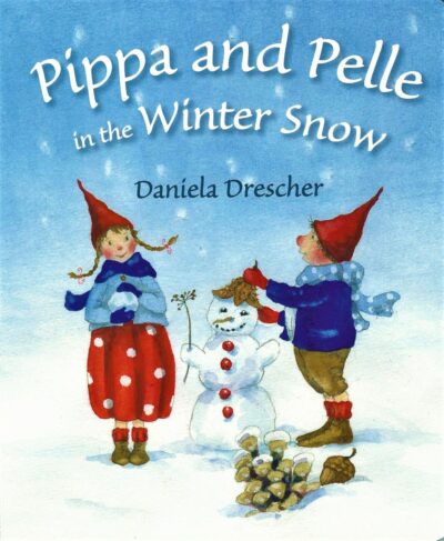 Pippa and Pelle in the Winter Snow