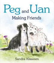 Peg and Uan Making Friends