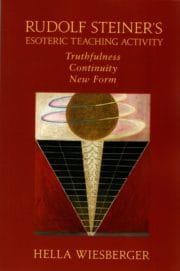 Rudolf Steiner's Esoteric Teaching Activity