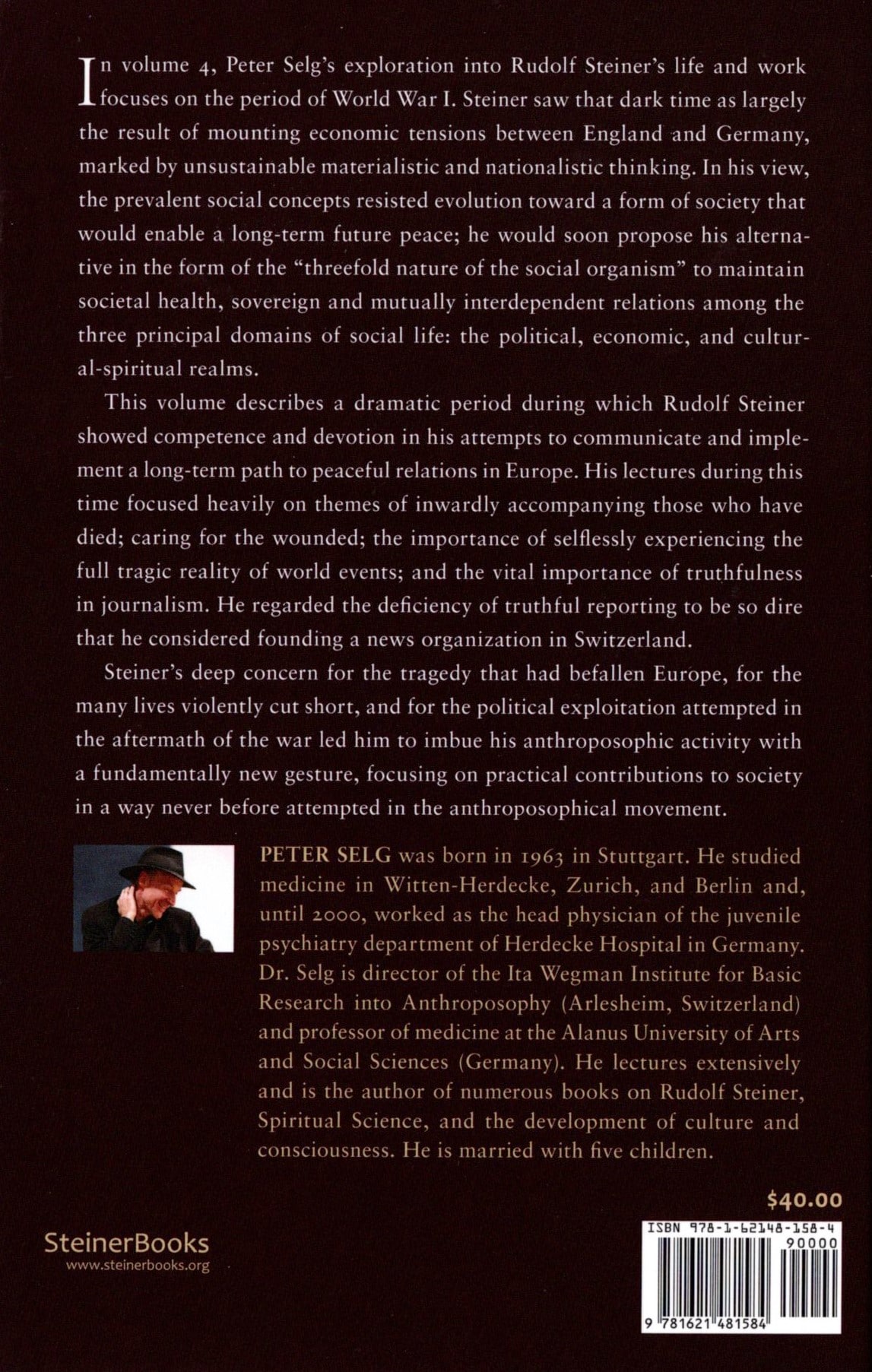 Rudolf Steiner, Life and Work (Vol. 4) (Pbk) - Image 2