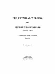 The Chymical Wedding of Christian Rosenkreuz