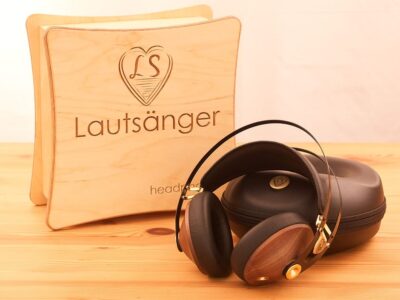 Wooden Box with Integrated Holder