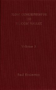 From Gondhishapur to Silicon Valley (Vol. 3)