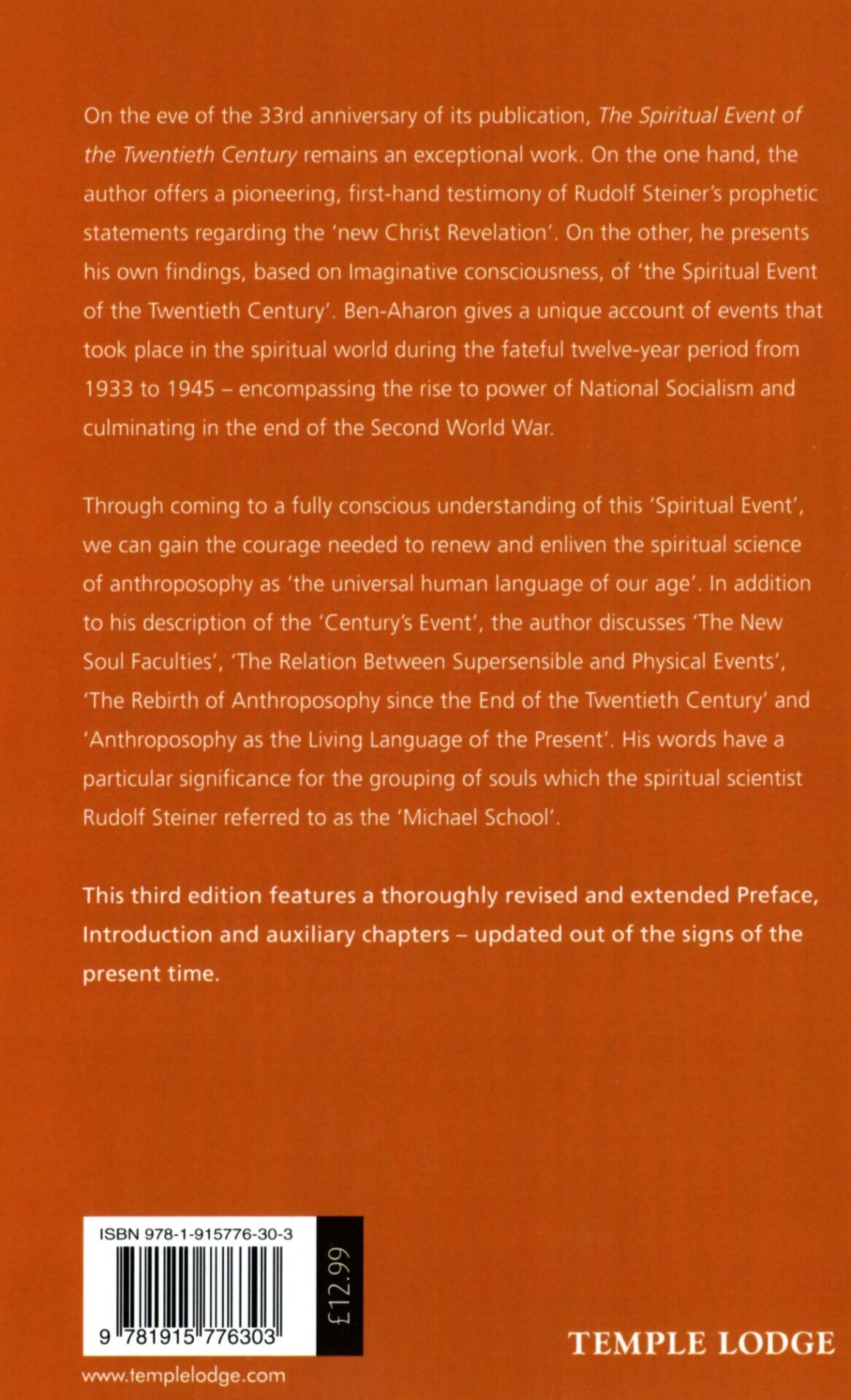 The Spiritual Event of the Twentieth Century (3rd Edition) - Image 2