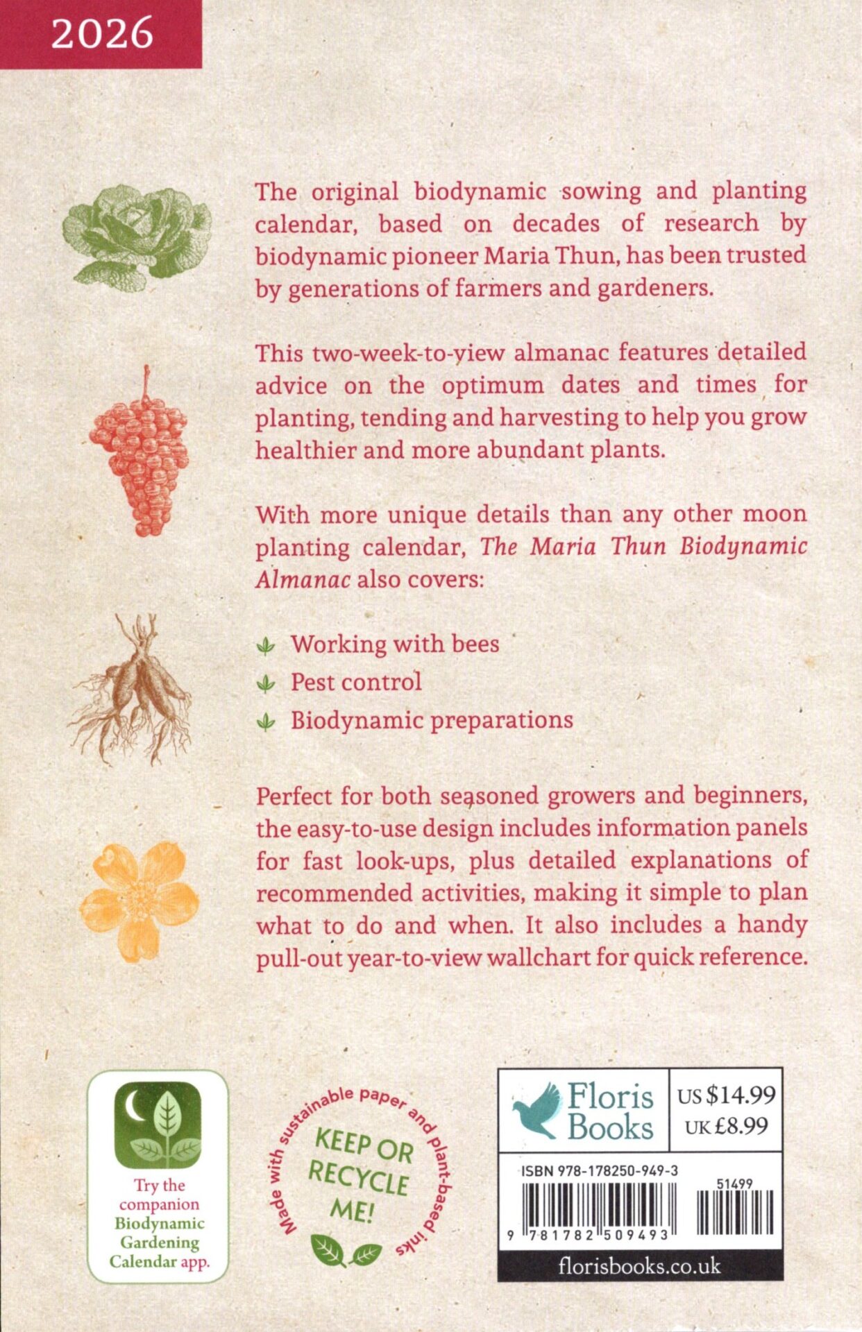 The Maria Thun Biodynamic Almanac 2026 - Image 2