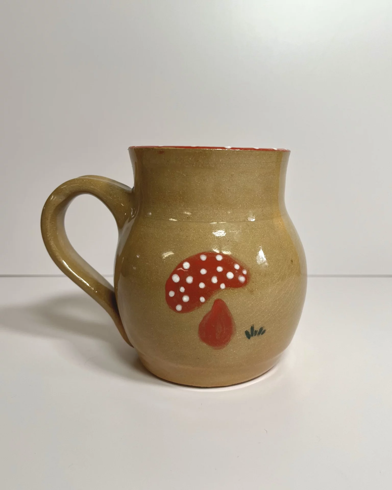 Gnome Mug: Backside of mug by The Voice of Clay