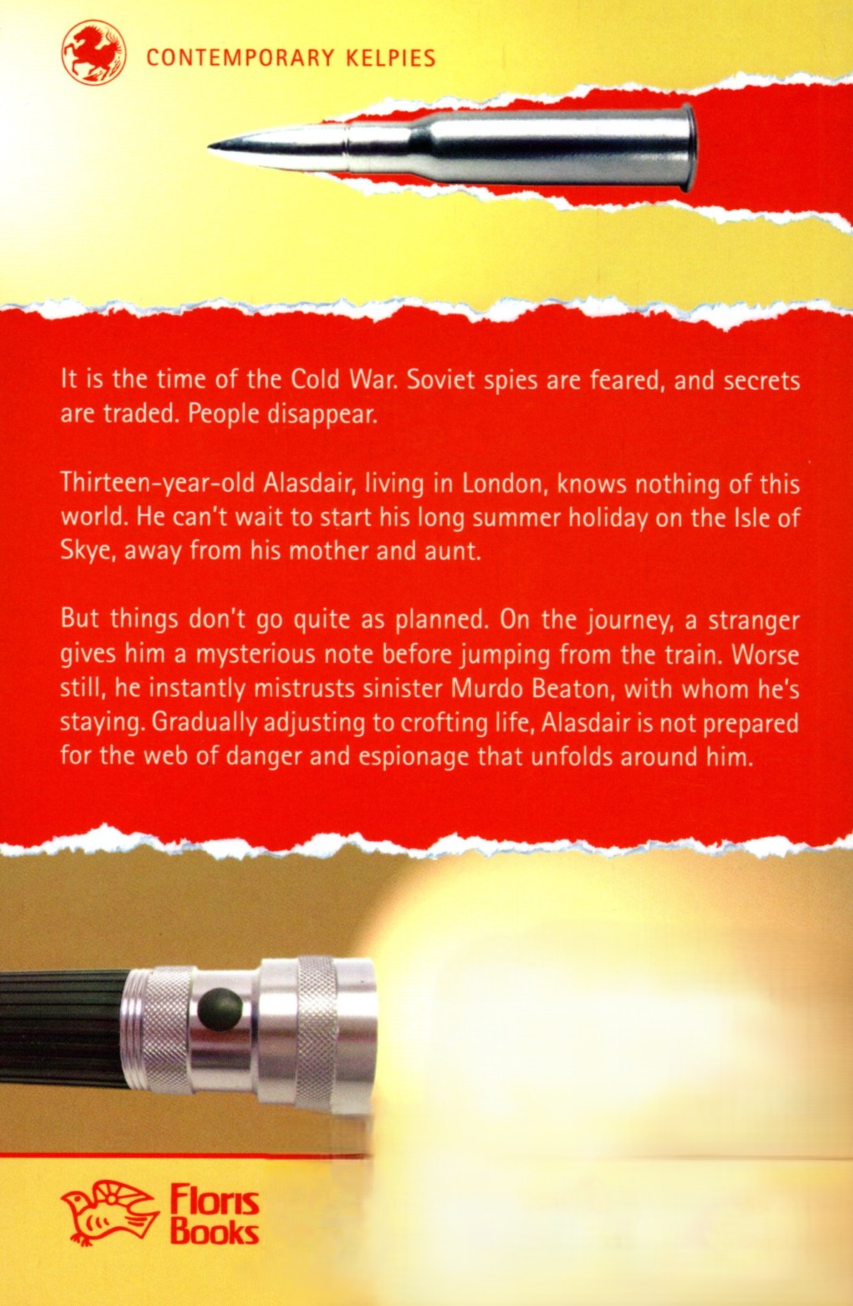 The Hill of the Red Fox by Allan Campbell McLean - back cover