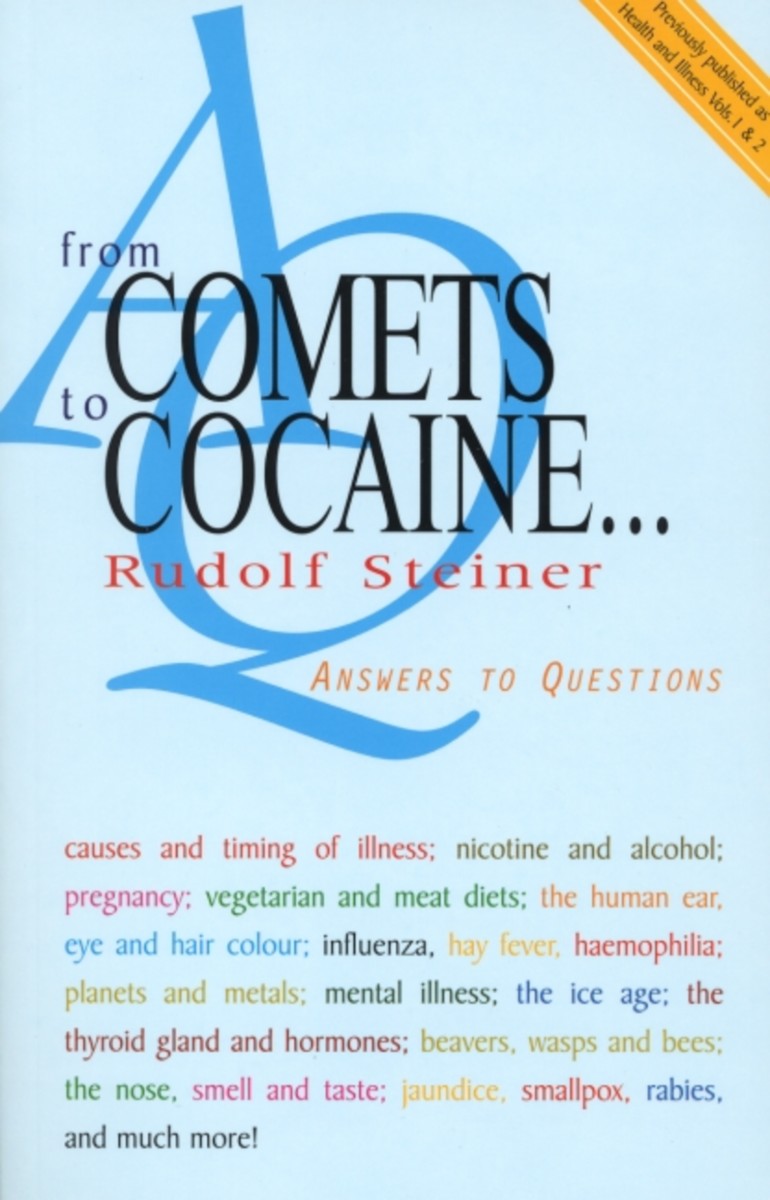 From Comets to Cocaine by Rudolf Steiner | Rudolf Steiner Bookstore