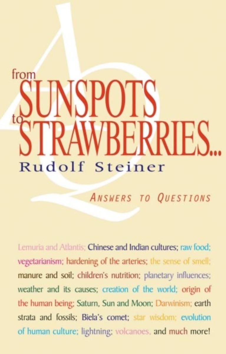 From Sunspots to Strawberries by Rudolf Steiner | Rudolf Steiner Bookstore