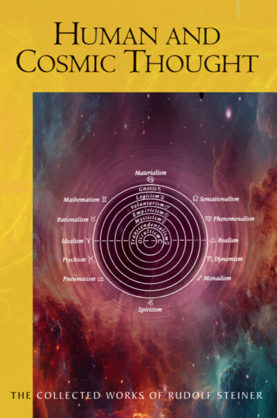 Human and Cosmic Thought by Rudolf Steiner | Rudolf Steiner Bookstore