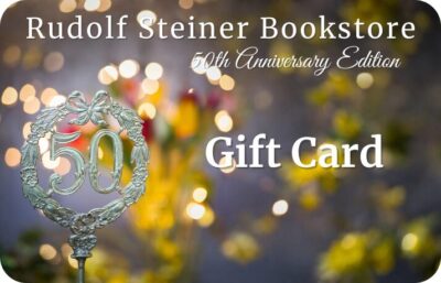 Rudolf Steiner Bookstore 50th Anniversary Edition Gift Card