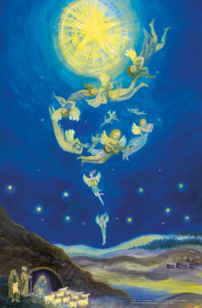 The Holy Night (Card) by A. von Ballmoos | Rudolf Steiner Bookstore
