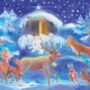 Christmas with the Animals (Card) by Dorothea Schmidt | Rudolf Steiner Bookstore